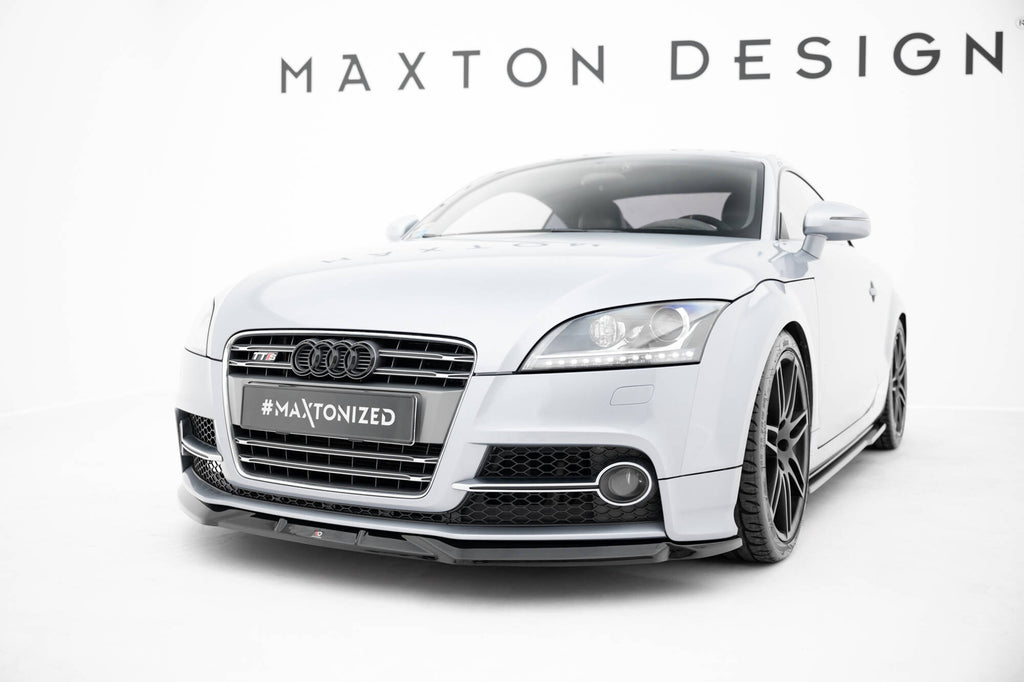 Lip Anteriore V.2 Audi TT 8J Facelift S-Line — particolare della finitura