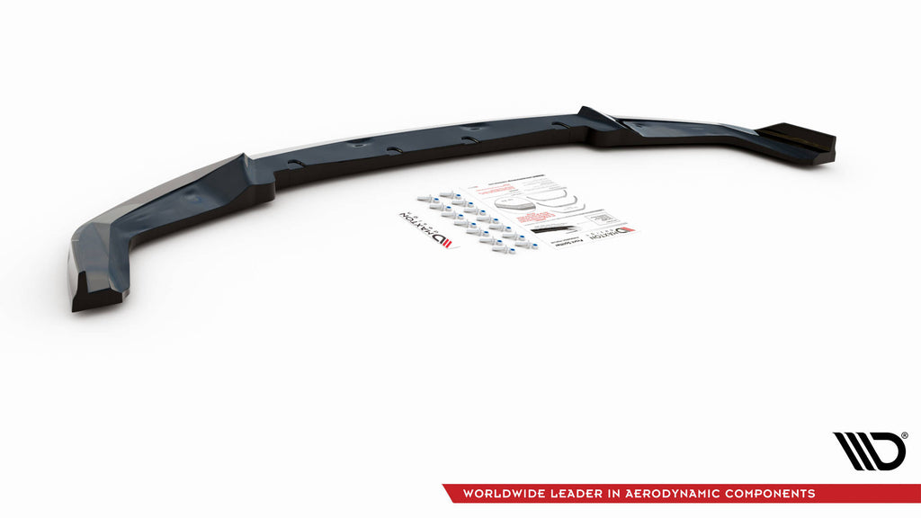 Lip anteriore Maxton Design montato sul paraurti della BMW M2 Competition F87
