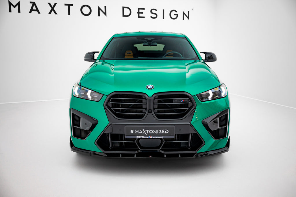 Lip Anteriore V.3 BMW X6 M F96 Facelift — montato sulla vettura