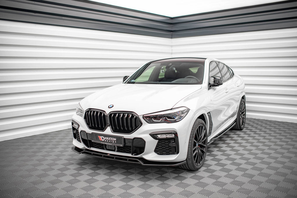 Lip Anteriore V.2 BMW X6 G06 M-Pack — montato sulla vettura