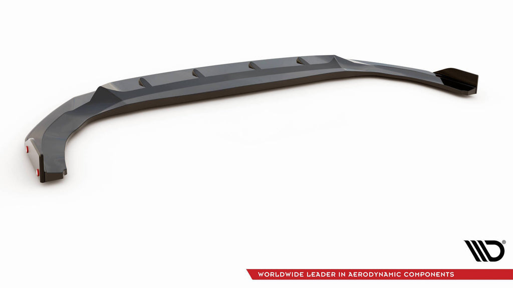 Lip Anteriore V.2 Volkswagen Golf Mk8 + Flap GTI / GTE / GTD — particolare della finitura