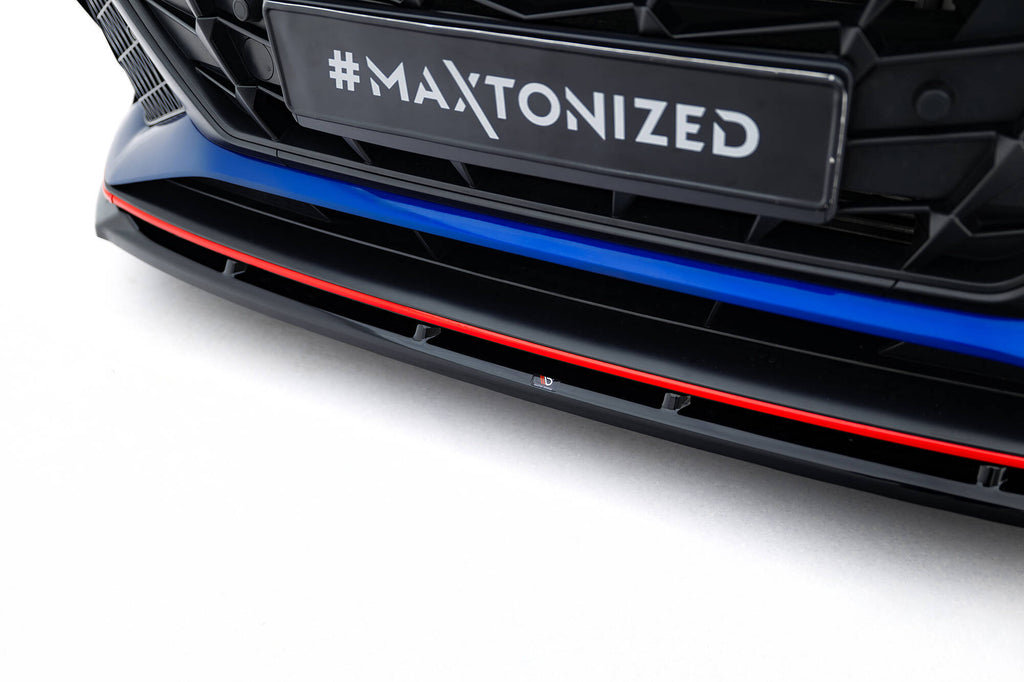 Lip Anteriore V.2 Hyundai Elantra N Mk7 — vista laterale
