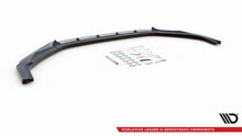 Carica l'immagine nel visualizzatore di Gallery, Lip anteriore V.2 Maxton Design in ABS nero lucido per Hyundai i20 N Mk3, dettaglio del profilo