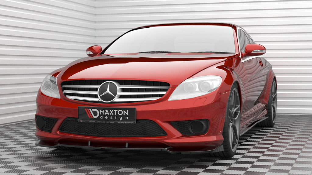 Lip Anteriore V.2 Mercedes CL 63 AMG C216 — particolare della finitura