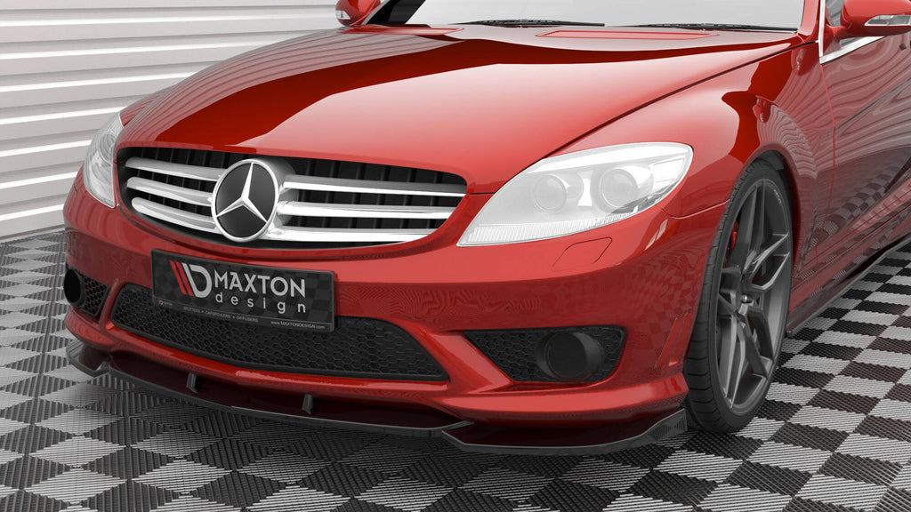 Lip Anteriore V.2 Mercedes CL 63 AMG C216 — vista posteriore