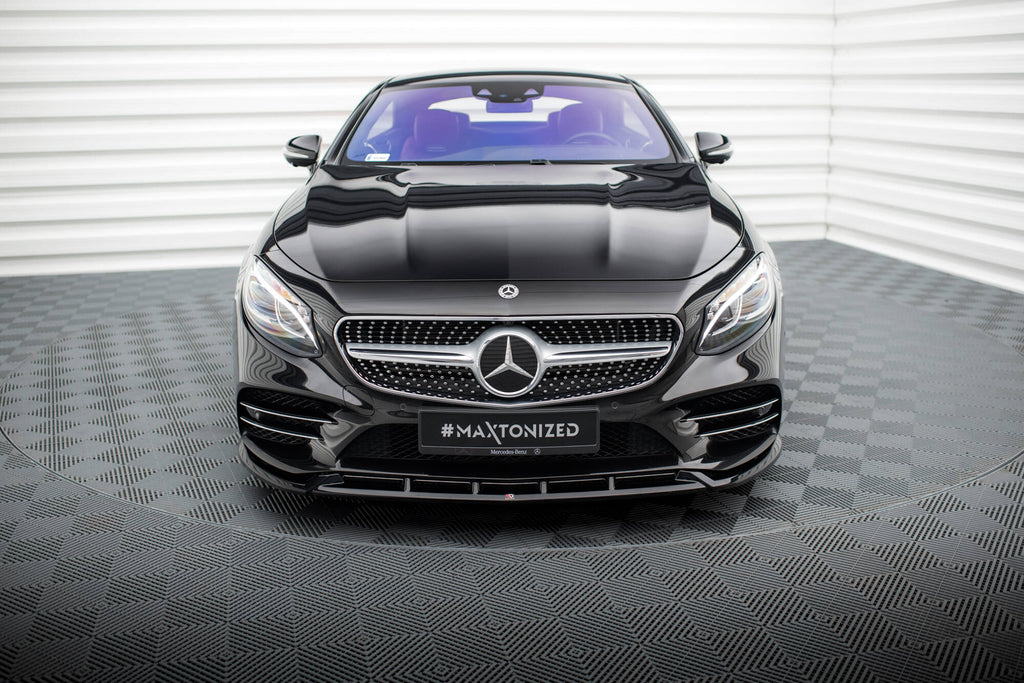 Lip Anteriore V.2 Mercedes Classe S Coupé C217 Facelift AMG-Line — montato sulla vettura