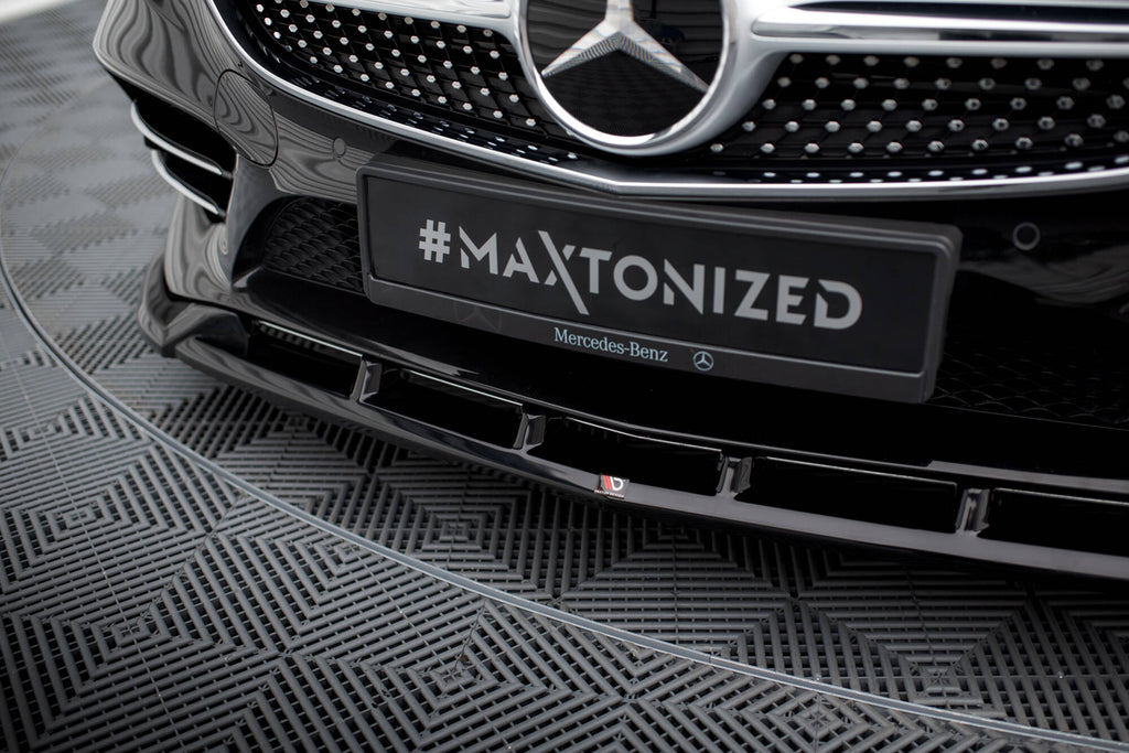 Lip Anteriore V.2 Mercedes Classe S Coupé C217 Facelift AMG-Line — vista laterale