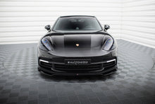 Load image into Gallery viewer, Lip Anteriore V.2 Porsche Panamera 971 Panamera E-Hybrid / Panamera 4S — montato sulla vettura