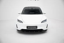 Carica l'immagine nel visualizzatore di Gallery, Lip Anteriore V.2 Tesla Model 3 Mk1 Facelift Performance — montato sulla vettura