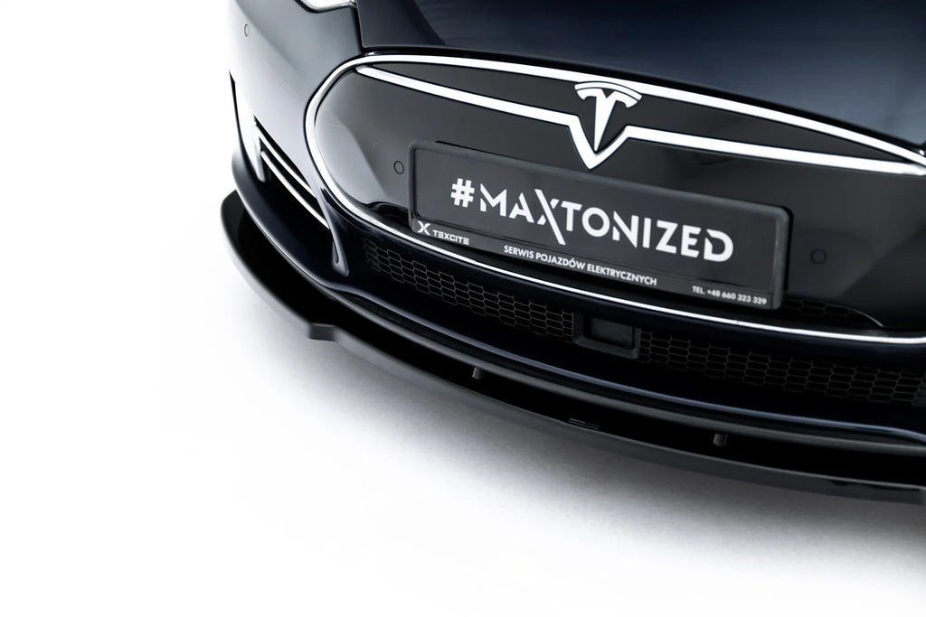 Lip Anteriore V.2 Tesla Model S Mk1 — vista laterale