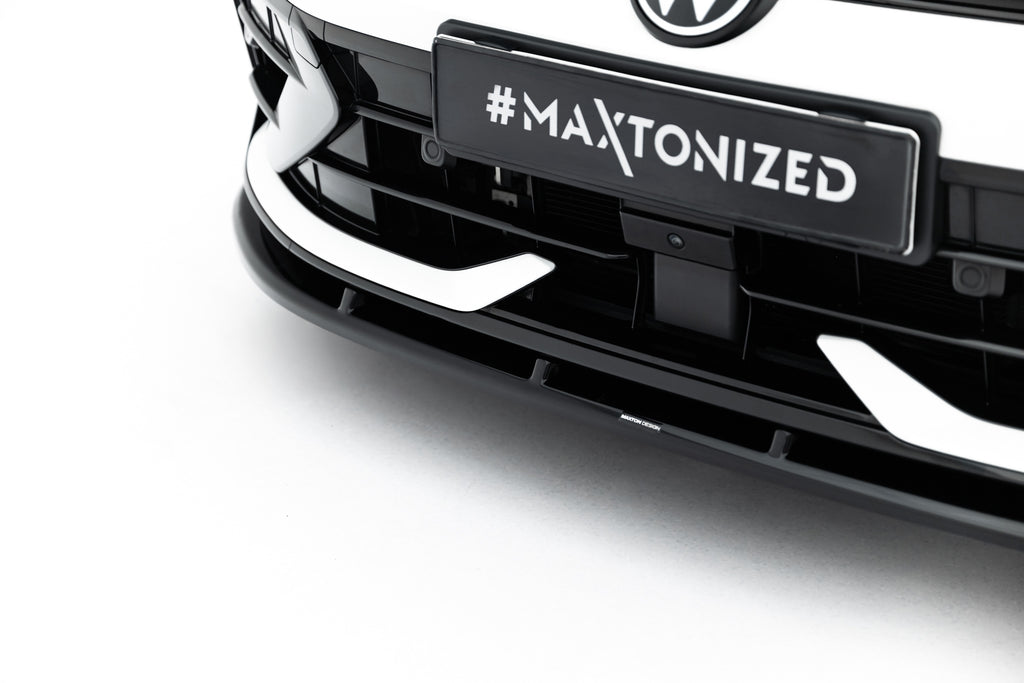 Lip Anteriore V.2 Volkswagen Golf R Station Wagon Mk8 Facelift — dettaglio del fissaggio