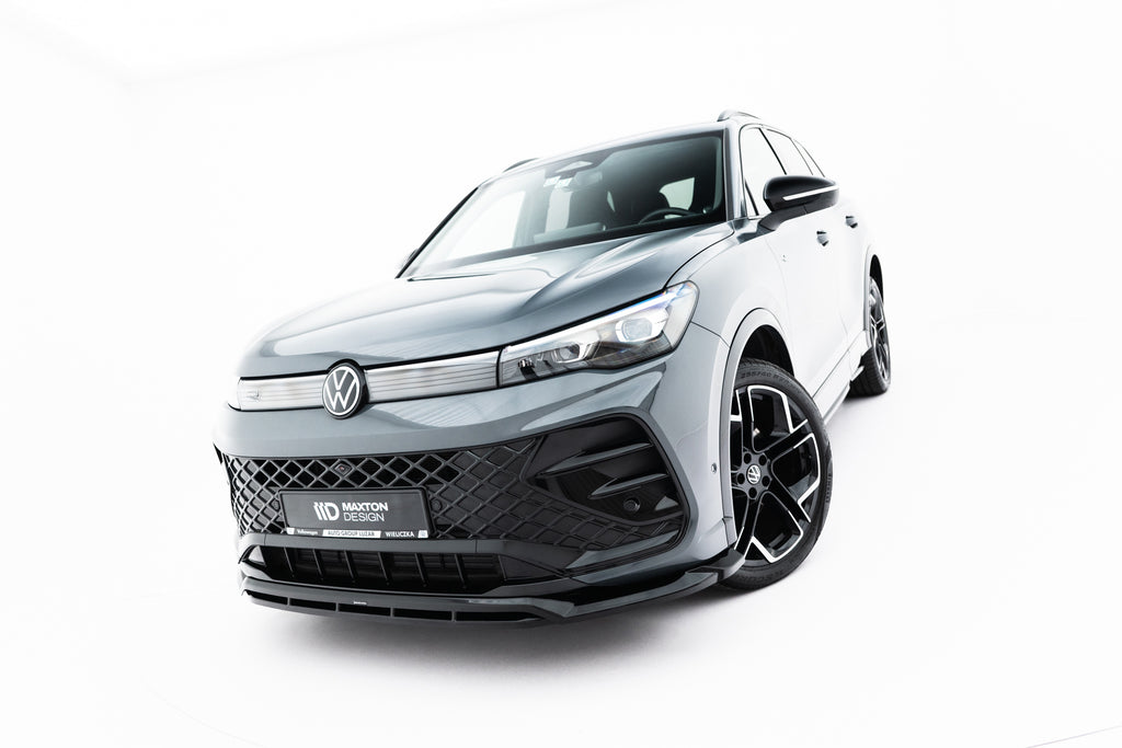 Lip Anteriore V.2 Volkswagen Tiguan Mk3 R-Line — montato sulla vettura
