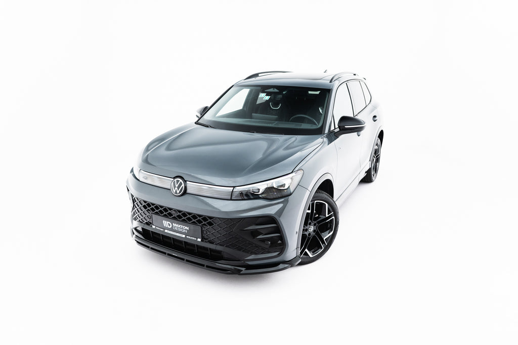 Lip Anteriore V.2 Volkswagen Tiguan Mk3 R-Line — dettaglio del fissaggio