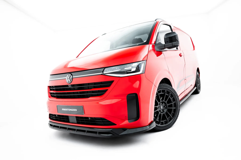 Lip Anteriore V.2 Volkswagen Transporter T7 — particolare della finitura