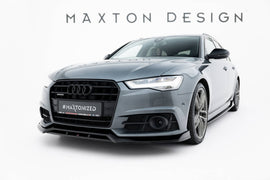 Lip Anteriore V.3 Audi A6 C7 Facelift S-Line — dettaglio del profilo