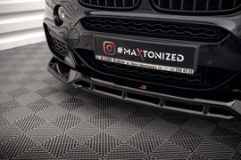 Lip Anteriore V.3 BMW X6 F16 M-Pack — dettaglio del profilo
