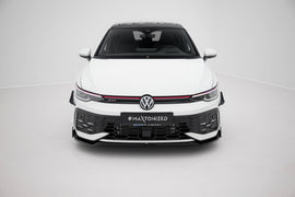 Lip Anteriore V.3 Volkswagen Golf Mk8 Facelift + Flap GTI / GTE / R-Line — vista d'insieme