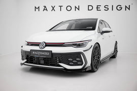 Lip Anteriore V.3 Volkswagen Golf Mk8 Facelift + Flap GTI / GTE / R-Line — dettaglio del profilo