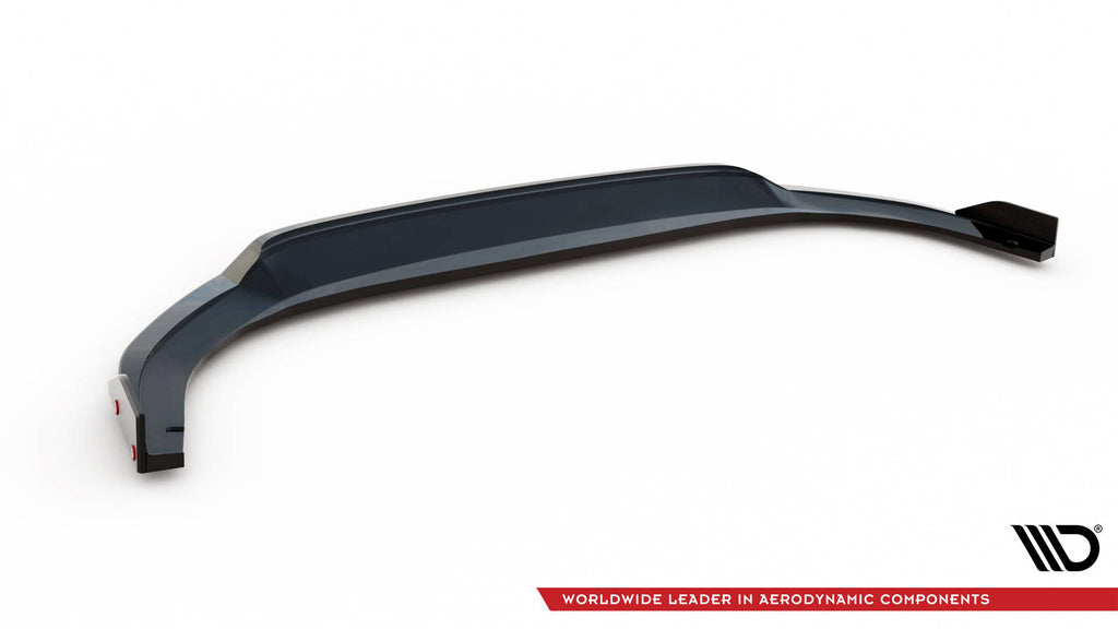Lip Anteriore V.3 Volkswagen Golf Mk8 Facelift + Flap GTI / GTE / R-Line — vista laterale