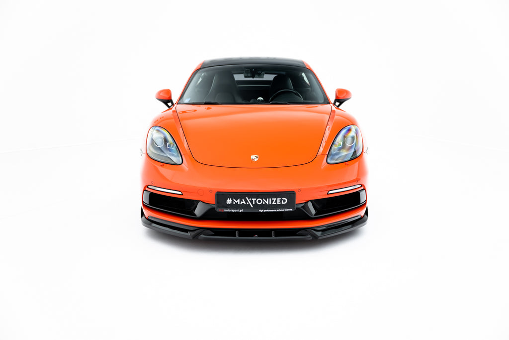 Lip Anteriore V.3 Porsche Cayman 982c GTS — vista laterale
