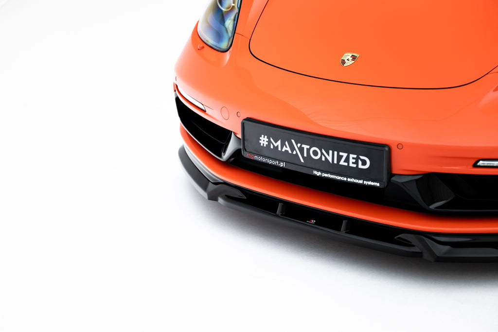 Lip Anteriore V.3 Porsche Cayman 982c GTS — vista posteriore