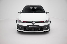 Lip Anteriore V.3 Volkswagen Golf Mk8 Facelift GTI / GTE / R-Line — dettaglio del profilo