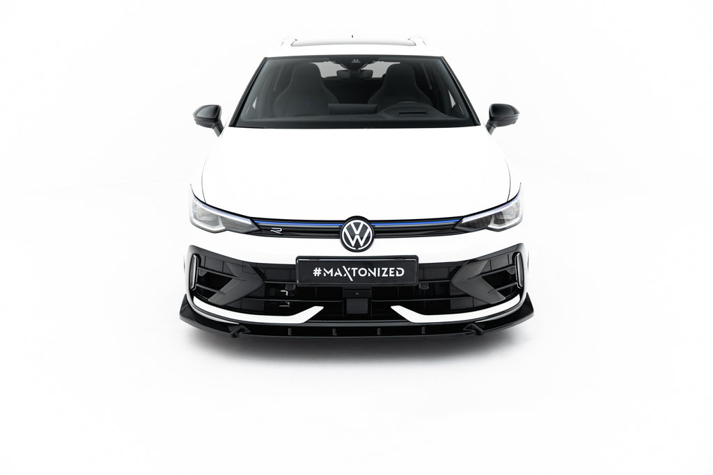Lip Anteriore V.3 Volkswagen Golf R Station Wagon Mk8 Facelift — vista laterale