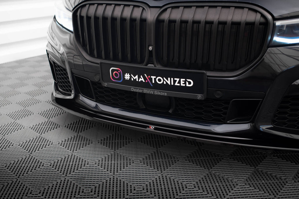 Lip Anteriore V.4 BMW Serie 7 G11 Facelift M-Pack — dettaglio del profilo