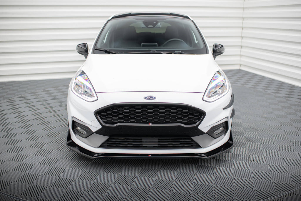 Lip Anteriore V.4 Ford Fiesta Mk8 + Flap ST-Line / ST — montato sulla vettura