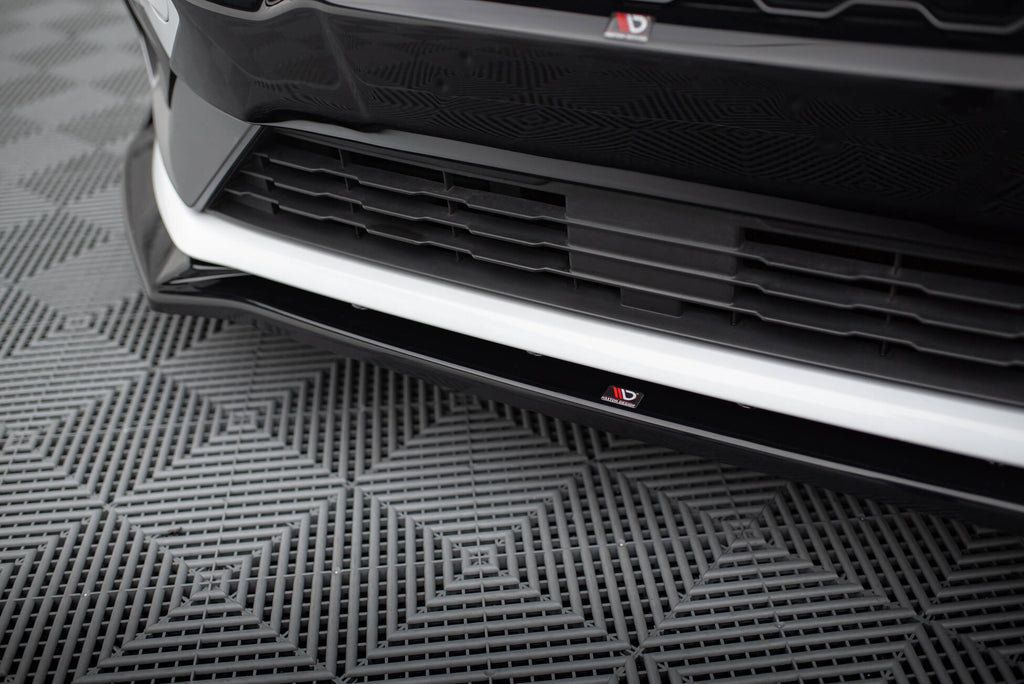 Lip Anteriore V.4 Ford Fiesta Mk8 + Flap ST-Line / ST — vista laterale