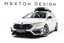 Carica l'immagine nel visualizzatore di Gallery, Lip Anteriore V.4 Skoda Octavia RS Mk4 — vista angolata
