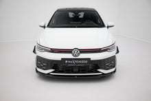 Lip Anteriore V.4 Volkswagen Golf Mk8 Facelift GTI / GTE / R-Line — montato sulla vettura