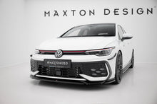 Lip Anteriore V.4 Volkswagen Golf Mk8 Facelift GTI / GTE / R-Line — particolare della finitura