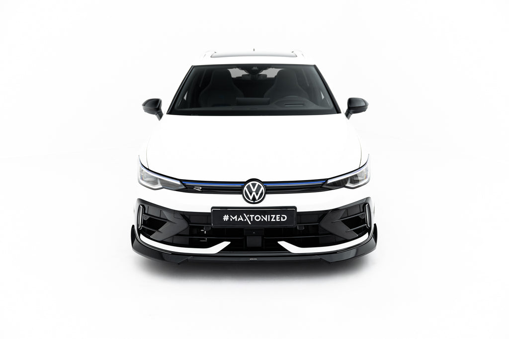 Lip Anteriore V.4 Volkswagen Golf R Station Wagon Mk8 Facelift — montato sulla vettura