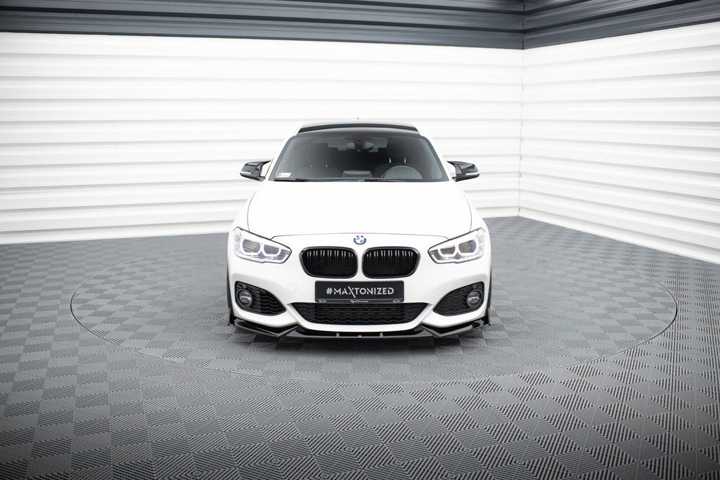 Lip Anteriore V.5 BMW Serie 1 F20 Facelift + Flap M-Pack / M140i — dettaglio del profilo