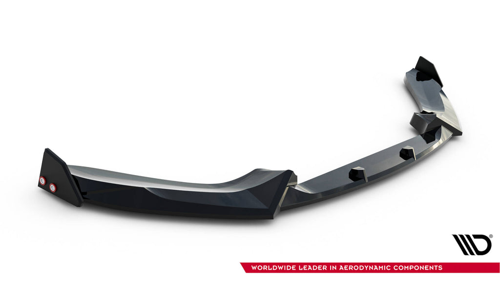 Lip Anteriore V.5 BMW Serie 1 F20 Facelift + Flap M-Pack / M140i — vista posteriore