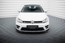 Load image into Gallery viewer, Lip Anteriore V.5 Volkswagen Golf Mk7 + Flap R / R-Line — montato sulla vettura