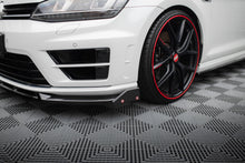 Load image into Gallery viewer, Lip Anteriore V.5 Volkswagen Golf Mk7 + Flap R / R-Line — vista posteriore