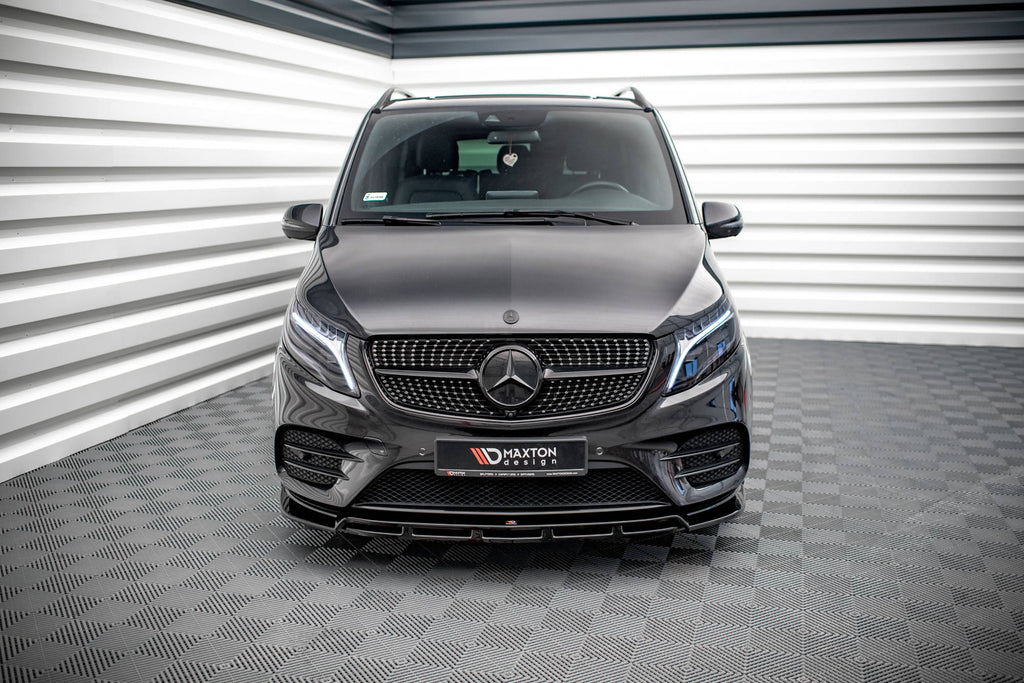 Lip Anteriore V.5 Mercedes Classe V W447 AMG-Line — montato sulla vettura