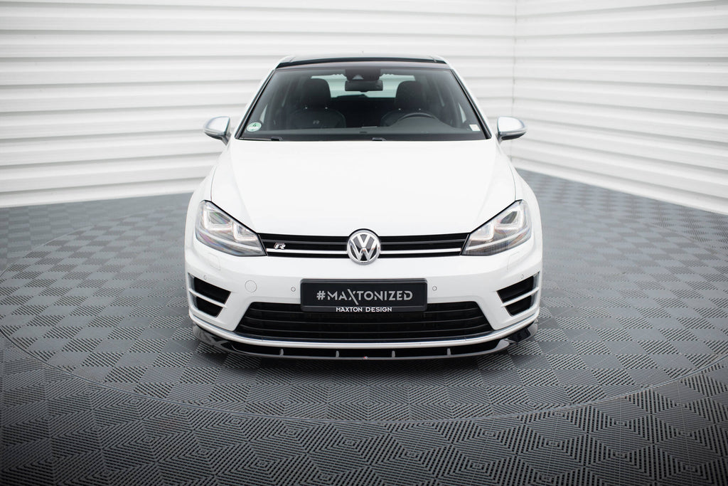 Lip Anteriore V.6 Volkswagen Golf Mk7 R / R-Line — dettaglio del profilo