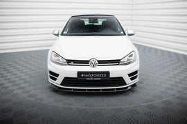 Lip Anteriore V.6 Volkswagen Golf Mk7 R / R-Line — dettaglio del profilo