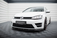 Load image into Gallery viewer, Lip Anteriore V.6 Volkswagen Golf Mk7 R / R-Line — montato sulla vettura