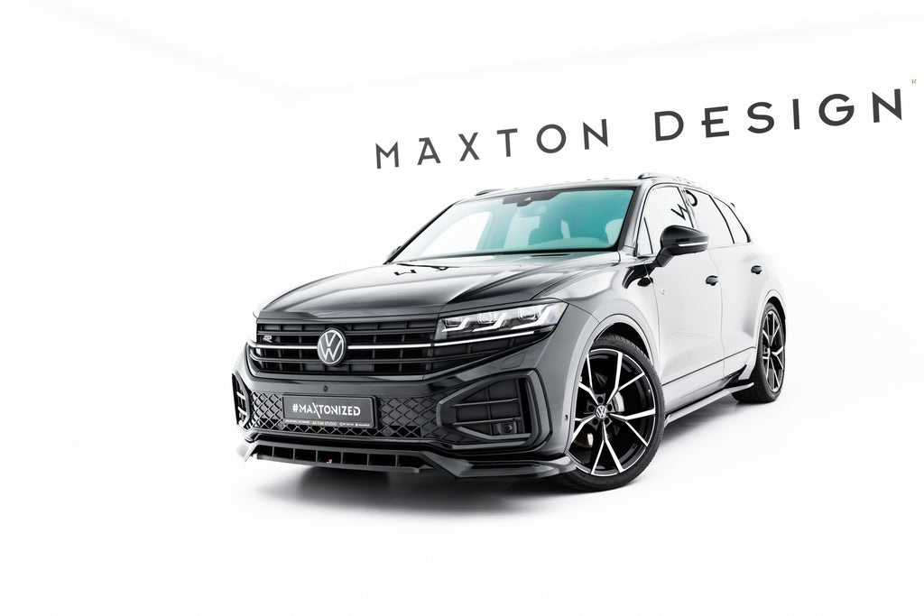 Lip Anteriore Volkswagen Touareg Mk3 Facelift R-Line — dettaglio del profilo