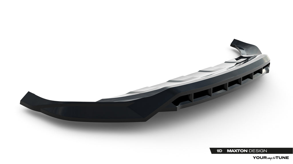 Lip Anteriore Volkswagen Touareg Mk3 Facelift R-Line — vista laterale