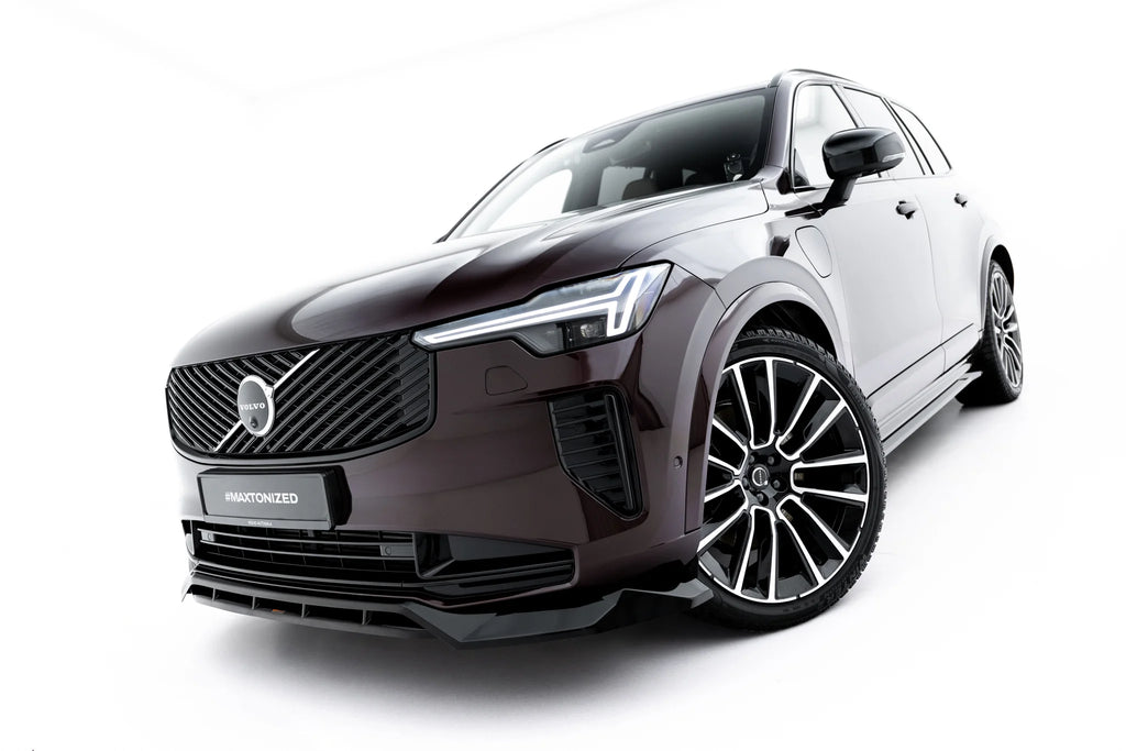 Lip Anteriore Volvo XC90 Mk2 Facelift 2 — particolare della finitura