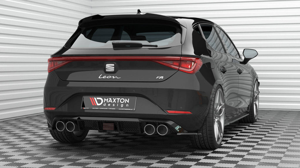 Terza Luce di Stop a LED Seat Leon Hatchback Mk4 FR — dettaglio del profilo