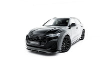 Carica l'immagine nel visualizzatore di Gallery, Lip Anteriore Audi Q8 4M Facelift S-Line in Fibra di Carbonio — dettaglio del profilo