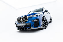 Load image into Gallery viewer, Lip Anteriore BMW X7 G07 M-Pack in Fibra di Carbonio — vista frontale