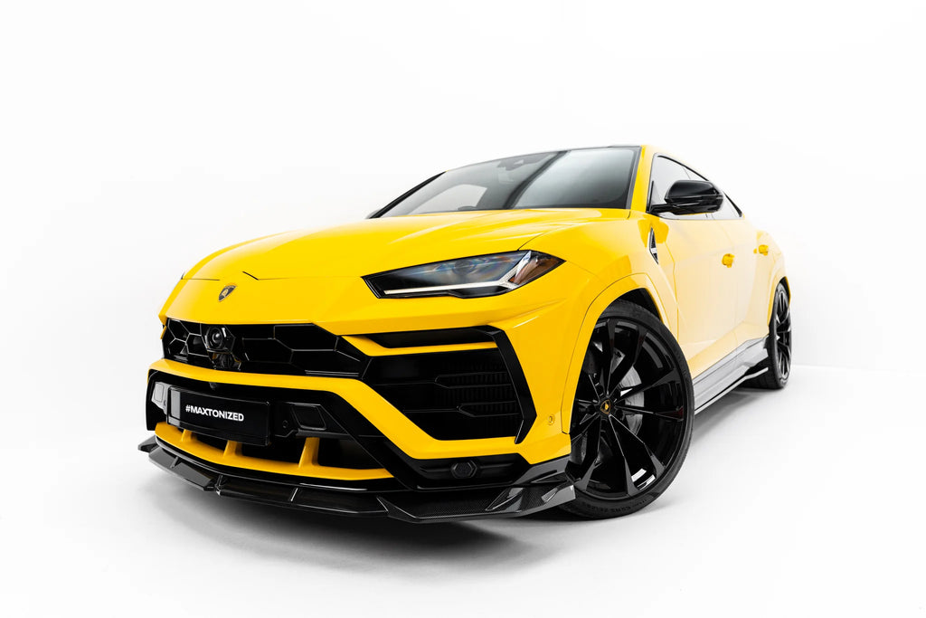 Lip Anteriore Lamborghini Urus Mk 1 in Fibra di Carbonio — dettaglio del profilo