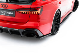 Diffusore Posteriore Audi RS6 C8 in Fibra di Carbonio — vista d'insieme